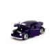 Szerda autó 1972 VW Beetle 1:24 és figura Szerda