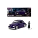 Szerda autó 1972 VW Beetle 1:24 és figura Szerda