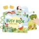 Janod Interaktív tevékenységekkel teli könyv Busy Book Farm J03333