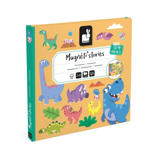 Mágneses történetek - dinoszauruszok Janod Mágneses történetek - dinoszauruszok J05450