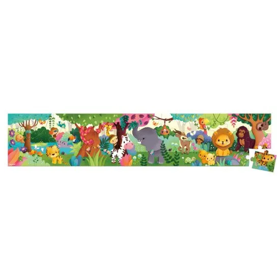 Puzzle tokban Jungle 36 db Janod Puzzle tokban Jungle 36 db J02543