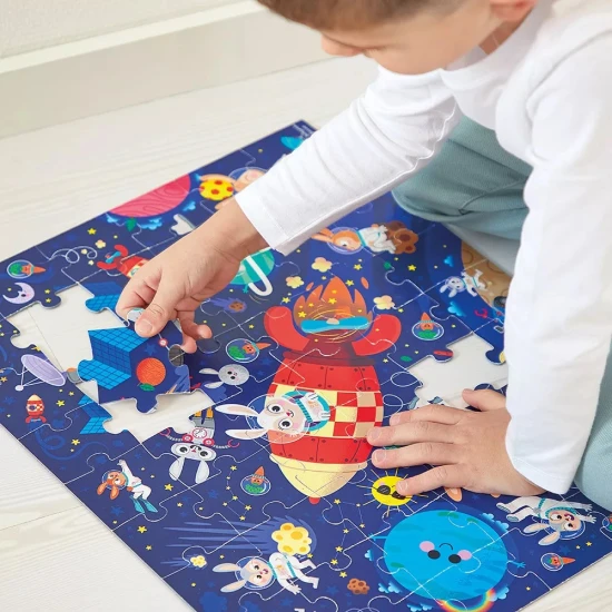 Puzzle tokban Universe 54 db Janod Puzzle tokban Universe 54 db J02545