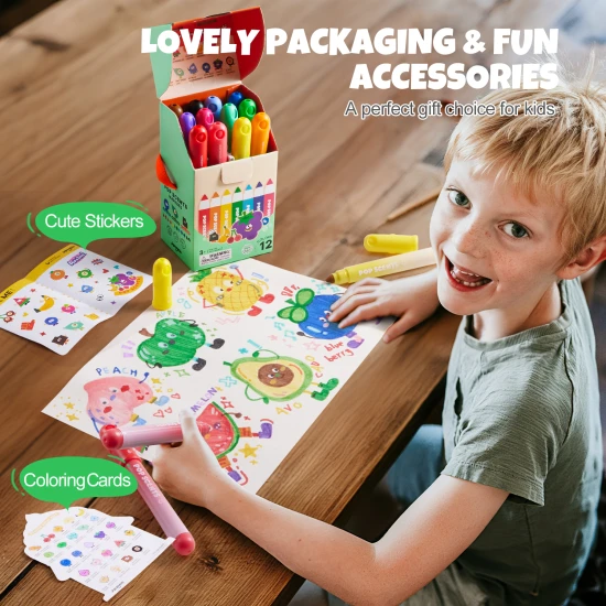 Pop Scents markerek – 12 illatos színből álló készlet