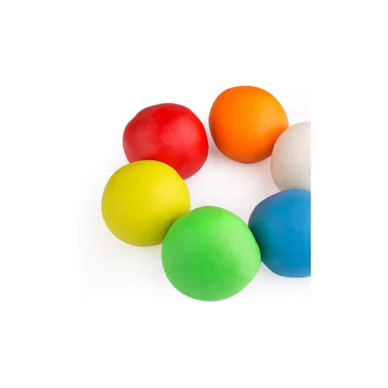 Jarmelo gyurma - 6 színű készlet, nem mérgező modellező szórakozás gyerekeknek