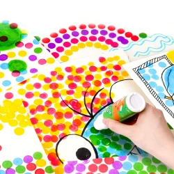 Színes festékek tubusban kifestőkönyvekkel 6 db