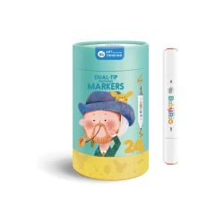 Kétoldalas markerek két hegyes 24 db Kétoldalas markerek két hegyes 24 db