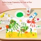 Jarmelo Scented Finger Paints - 12 színből álló készlet kellemes illattal, nem mérgező és mosható