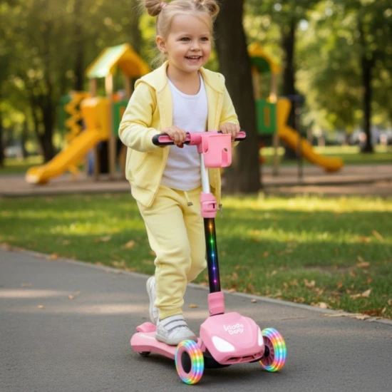 Trecyclo Pink elektromos roller háromkerekű gyerek roller
