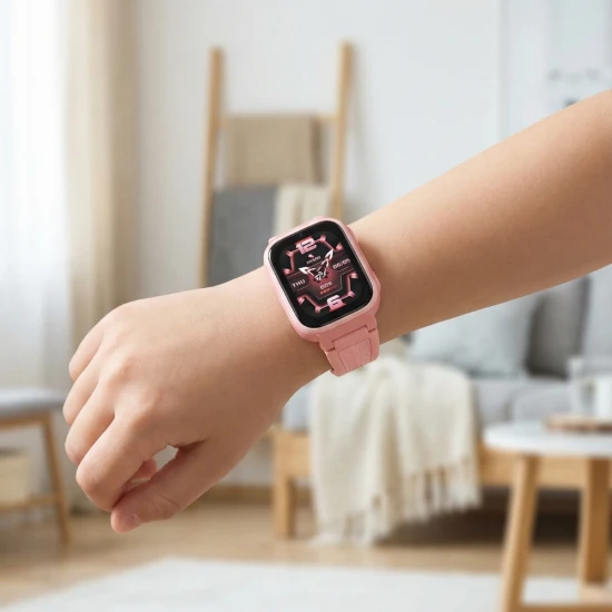 Kiddoboo x Lagenio WatchMe AI K10 4G Pink gyerek okosóra