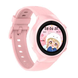 Gyerek okosóra kerek Kiddoboo x Lagenio WatchMe 4G Pink/Mint