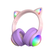Delulu DiscoBeats Pink vezeték nélküli gyermek fejhallgató