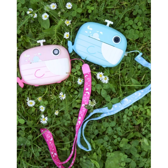 Kiddoboo FotoFun 2 Whale Pink fényképezőgép