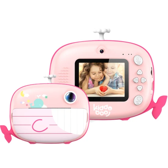 Kiddoboo FotoFun 2 Whale Pink fényképezőgép