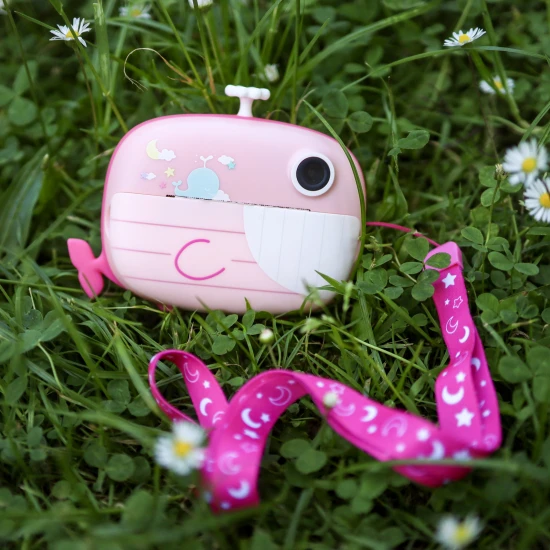 Kiddoboo FotoFun 2 Whale Pink fényképezőgép