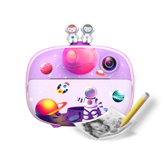 Kiddoboo FotoFun 2 Space Purple gyerek fényképezőgép