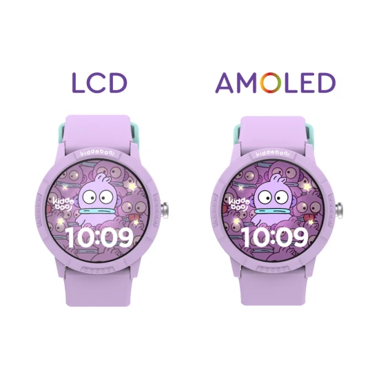 O'Clock Lilac gyerek okosóra AMOLED kijelzővel