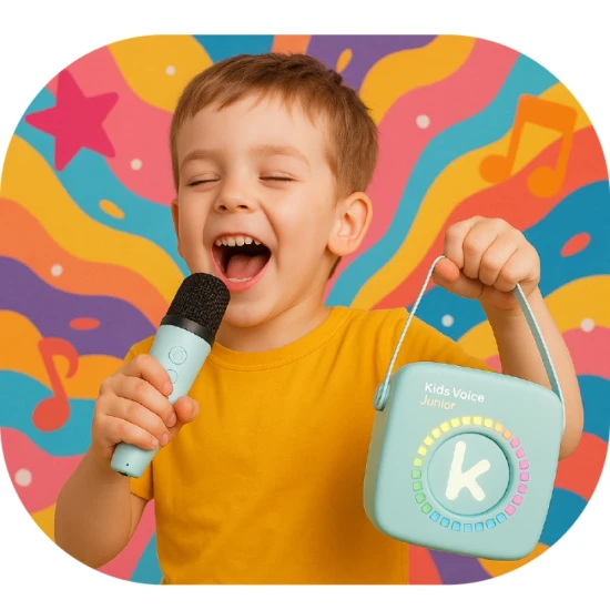 Bluetooth Mini Karaoke szett mikrofon és hangszóró Mint