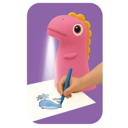 Rajzprojektor Dino Pink