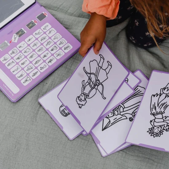 Rajztábla Kidydraw mini Hercegnő Rajztábla Kidydraw mini Hercegnő KIDYDRAW-MINI-PRI