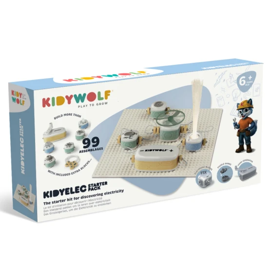 Első elektromos készletem KIDYELEC STARTER Első elektromos készletem KIDYELEC STARTER KIDYELEC-11PCS