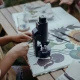 Hordozható mikroszkóp Hordozható mikroszkóp KIDYMICROSCOPE-BU