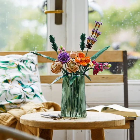 LEGO virág 10280 – színes virágdísz kockákból