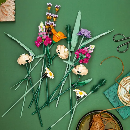 LEGO virág 10280 – színes virágdísz kockákból