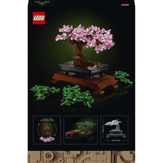 LEGO Botanicals 10281 Bonsai LEGO botanikai kollekció - kreatív bonsai felnőtteknek