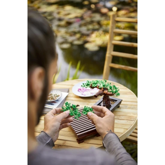 LEGO Botanicals 10281 Bonsai LEGO botanikai kollekció - kreatív bonsai felnőtteknek