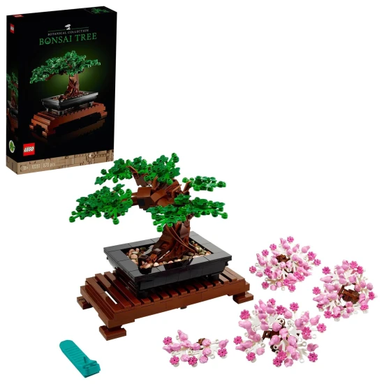 LEGO botanikai kollekció - kreatív bonsai felnőtteknek