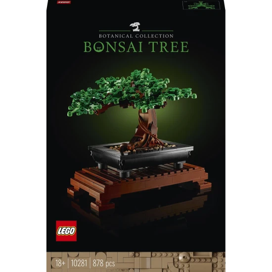 LEGO Botanicals 10281 Bonsai LEGO botanikai kollekció - kreatív bonsai felnőtteknek