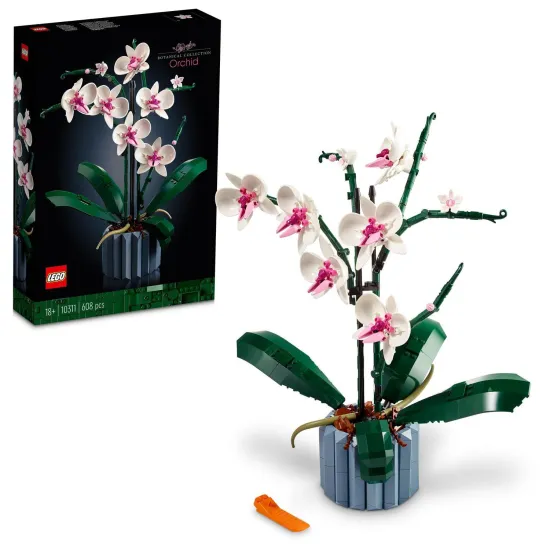 LEGO botanikai kollekció - egzotikus orchidea felnőtteknek
