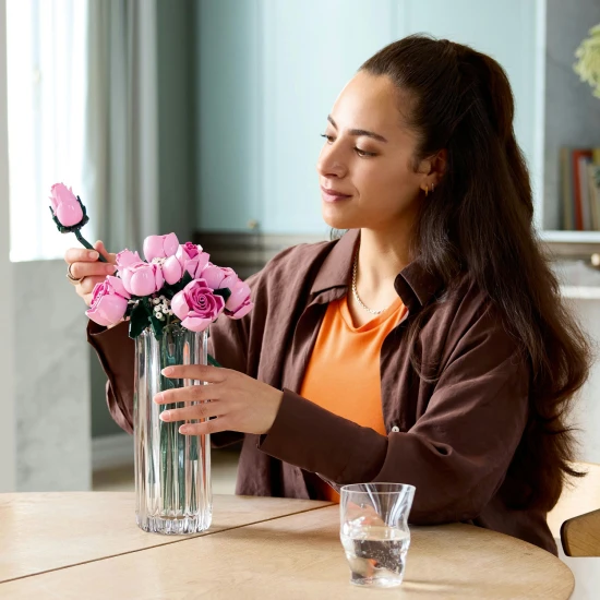 LEGO Botanicals 10374 Rózsaszín rózsák csokor