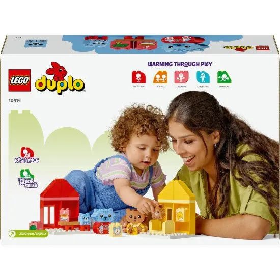 LEGO® DUPLO® Első mindennapi tevékenységem: Állatkifejezés építőkészlet