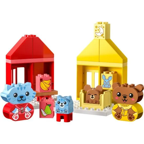 LEGO® DUPLO® Első mindennapi tevékenységem: Állatkifejezés építőkészlet