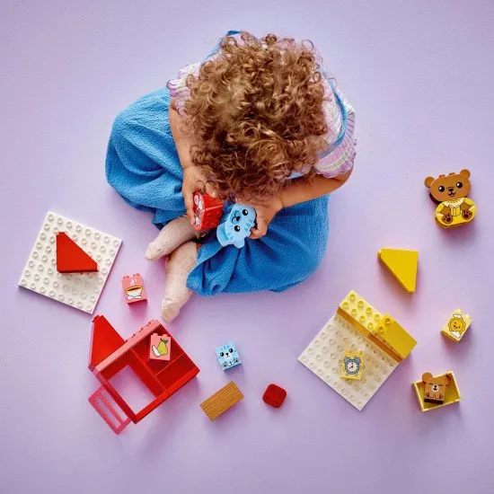 LEGO® DUPLO® Első mindennapi tevékenységem: Állatkifejezés építőkészlet
