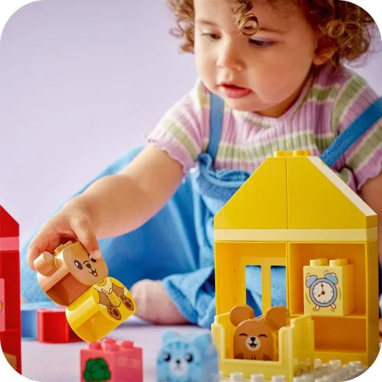 LEGO® DUPLO® Első mindennapi tevékenységem: Állatkifejezés építőkészlet