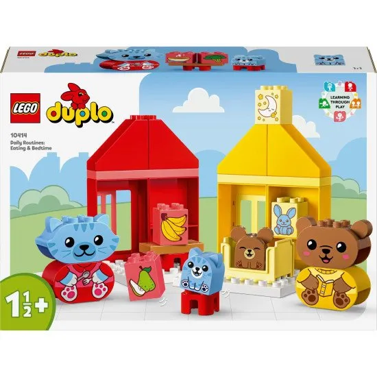 LEGO® DUPLO® Első mindennapi tevékenységem: Állatkifejezés építőkészlet