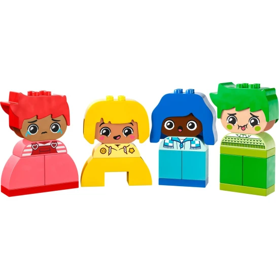 LEGO DUPLO Első érzéseim és érzelmeim LEGO® DUPLO® Első érzéseim és érzelmeim játék változtatható arckifejezésű kisgyermekeknek