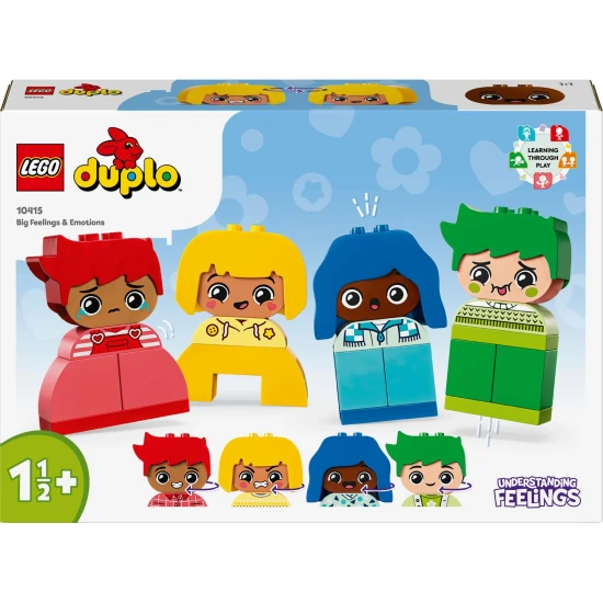 LEGO DUPLO Első érzéseim és érzelmeim LEGO® DUPLO® Első érzéseim és érzelmeim játék változtatható arckifejezésű kisgyermekeknek