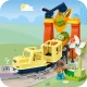 LEGO DUPLO Nagy interaktív közösségi vonat karakterekkel és akciókockákkal