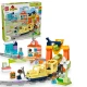 LEGO DUPLO Nagy interaktív közösségi vonat karakterekkel és akciókockákkal