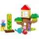 LEGO® DUPLO® Peppa malac – Kert és faház Peppával és Tomival a kertben.