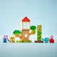 LEGO® DUPLO® Peppa malac – Kert és faház Peppával és Tomival a kertben.