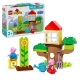 LEGO® DUPLO® Peppa malac – Kert és faház Peppával és Tomival a kertben.
