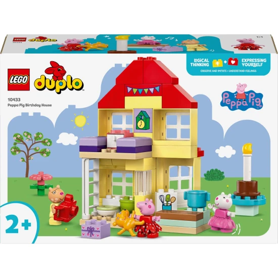 Peppa Pig a LEGO® DUPLO®-val ünnepli születésnapját – dekoráció, torta és szórakozás egy pónival és egy birkával