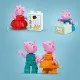 Peppa malac és családja a LEGO® DUPLO® szupermarketben – vásárlási kaland játékautóval és talicskával