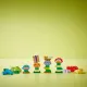 LEGO Kreatív kert virágokkal, méhekkel, pillangókkal és egy békával – színes építőkészlet kisgyermekek számára