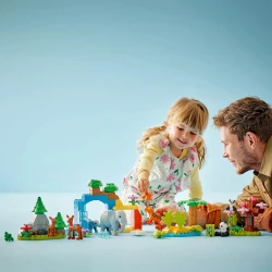 LEGO DUPLO 10446 Vadon élő állatok családjai 3 az 1-ben LEGO DUPLO 10446 Vadon élő állatok családjai 3 az 1-ben