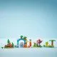 LEGO DUPLO Wild Animal Families oktatókészlet gyerekeknek Állatfigurák Elefánt Panda Tigris Teknős Szarvas Kreatív játék gyerekeknek